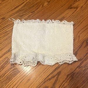 Gab & Kate Woman’s White Tube Top Size S